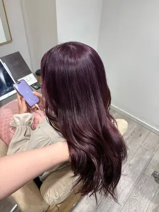 カラー ブリーチカラー/茨木 𝙨𝙖𝙠𝙞💚のヘアスタイル