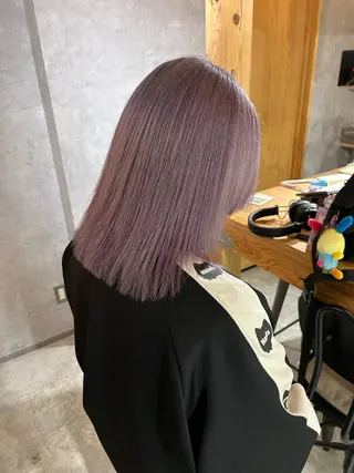 ミディアム 小平 寧々のヘアスタイル