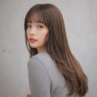 セミロング BUCKS【天王寺】 バックス【駅30秒】のヘアスタイル