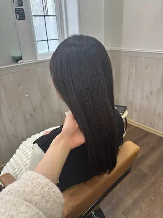 セミロング カラー s. satsukiのヘアスタイル