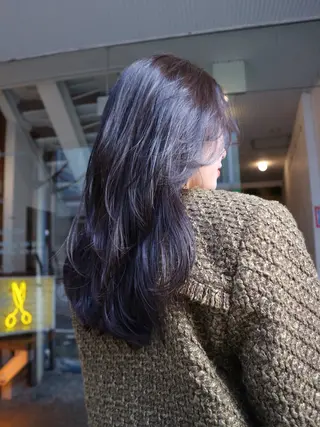 ミディアム カラー 🍊mai🍊 似合わせスタイル🌿のヘアスタイル