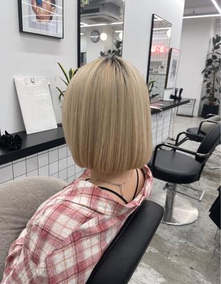ミディアム カラー まお🎀 JILLSTUDIOのヘアスタイル