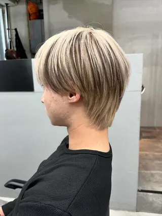 ミディアム カラー メンズ メンズ特化 🦋KANOKO🦋のヘアスタイル