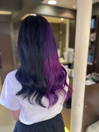 ロング 山口 万綾のヘアスタイル
