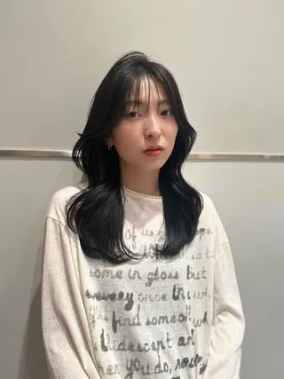 ロング 🍑韓国風レイヤー 🍑莉子のヘアスタイル