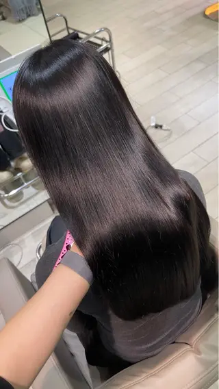 ロング 【AIR銀座】 園田萌華のヘアスタイル