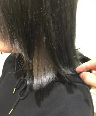 ショート カラー レイヤー/大人メンズ パーマ🌀 平島拓也のヘアスタイル