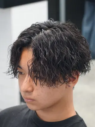 パーマ メンズ 🔱OVARL🔱 メンズパーマ/たいがのヘアスタイル