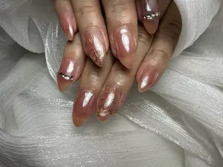 セミロング shandy nailのネイルデザイン