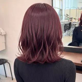 ショート カラー ヘアアレンジ 暖色/ショート/ボブ /hana🌸のヘアスタイル