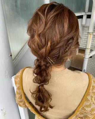 ヘアアレンジ 参列・イベントヘア♡ ゆいなのヘアスタイル