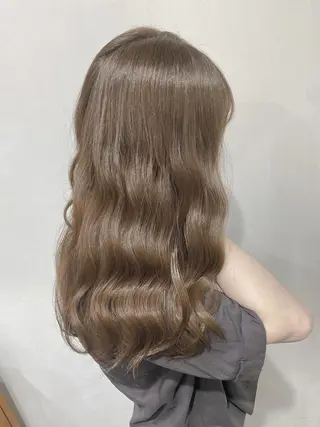 セミロング ほさか しんごのヘアスタイル
