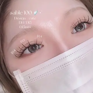 マツエク・マツパ 太田 花鈴のマツエク・マツパデザイン
