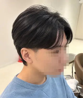 ショート パーマ メンズ 齋藤 優太朗のヘアスタイル