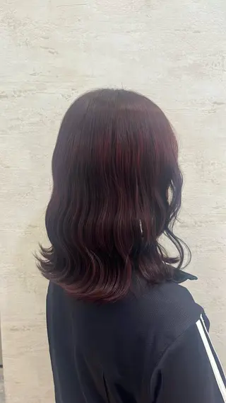 セミロング カラー Yuzuki/カット モデル募集中のヘアスタイル