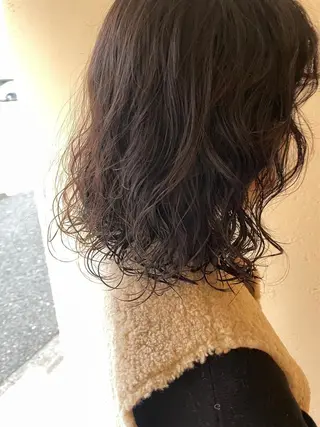 パーマ bh.maara デザイン/ハイトーンのヘアスタイル