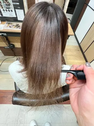 ミディアム ナカオ シュウヘイのヘアスタイル