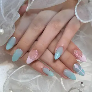 ネイル 久屋大通 elfin akaneのネイルデザイン