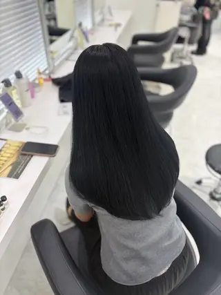 ロング カラー ヘアアレンジ 💓色落ちまで綺麗な 垢抜けカラー💓のヘアスタイル