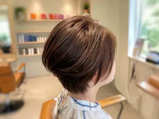 ショート 代表 しみず としやのヘアスタイル