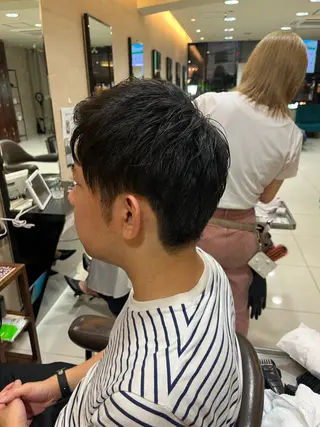 メンズ 🪽髪質改善縮毛矯正 🤍MIU🤍のヘアスタイル