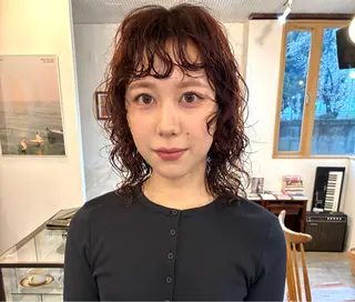 ミディアム 田口 武英のヘアスタイル