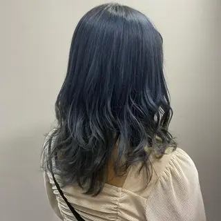 ミディアム カラー 清村 和音のヘアスタイル