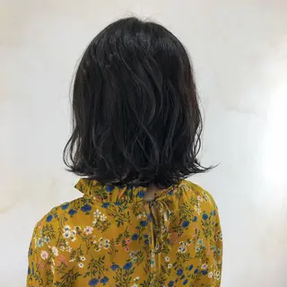 ミディアム iroa+color 鶴見店のヘアスタイル