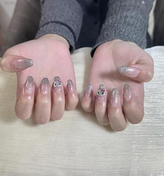 ネイル By moonネイル 🌷ワンホン/韓国風のネイルデザイン