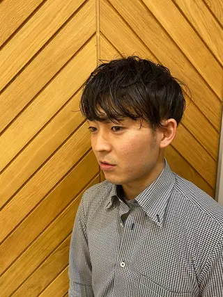 メンズ 石川 尚哉のヘアスタイル
