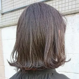 ミディアム カラー 30.40代大人 ショート✨️井上雄輝のヘアスタイル