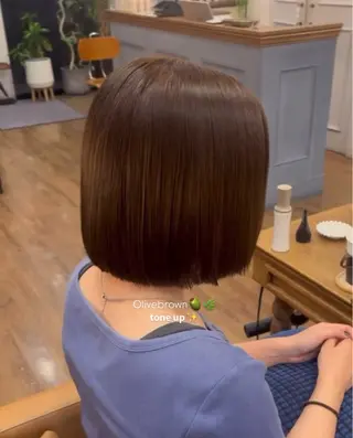 ショート カラー 🌿たかはし ゆいな 🌿のヘアスタイル