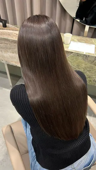 ロング カラー loe博多 五十嵐弘雄のヘアスタイル