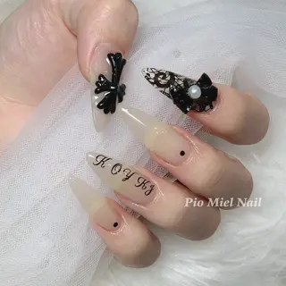 ネイル HANA 長さだしのネイルデザイン
