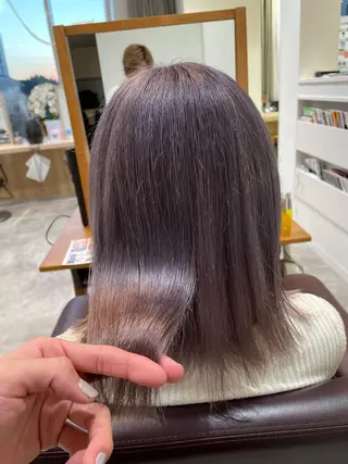 ロング カラー HAREru. モデル募集【戸塚】のヘアスタイル