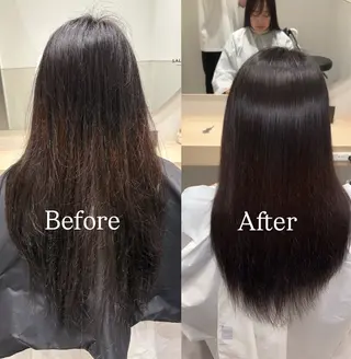ロング 吉武 茂暉のヘアスタイル