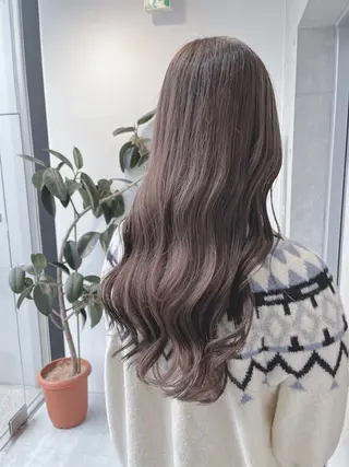 セミロング カラー 🌫️大人韓国ヘア 🌫️naoyaのヘアスタイル