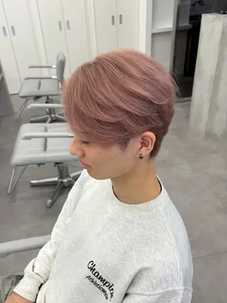 カラー メンズ 🍀透明感ナチュラル カラー🍀じゅんのヘアスタイル