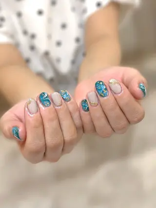 ネイル YUZUKI Felice東川口のネイルデザイン