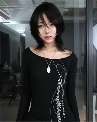 ミディアム 似合わせレイヤー no1.笠原翔一のヘアスタイル