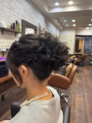 ヘアアレンジ 丹 由佳のヘアスタイル