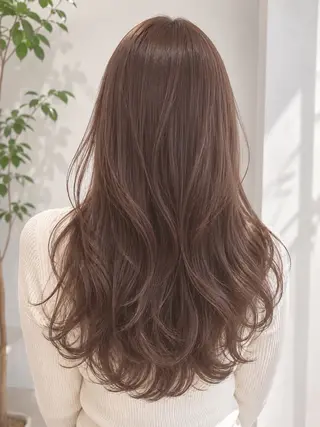 カラー 🫧 舘藤 陽菜 🤍のヘアスタイル