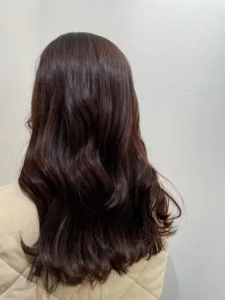 ロング カラー 大人ボブと似合 わせカラー/馬場 翼のヘアスタイル