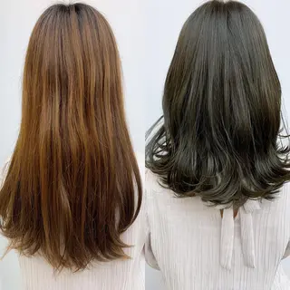 ミディアム カラー 初めてでも安心🌟 newi町田✂のヘアスタイル