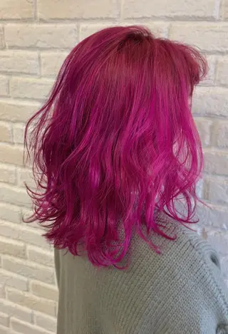 ミディアム カラー 高田 将史のヘアスタイル