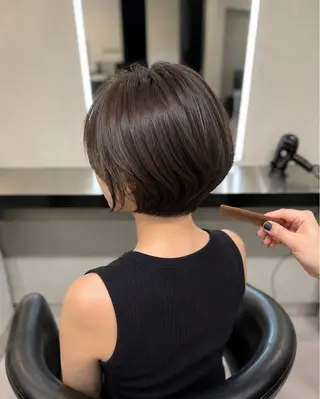 ショート カラー 🌈ウルトワ水素 髪質改善naru🌈のヘアスタイル