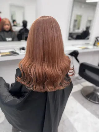 ロング カラー ヘアアレンジ 透け上品ハイトーン 職人ゆうと🤍のヘアスタイル