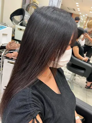 ロング レイヤーカット 小飯田　武斗のヘアスタイル