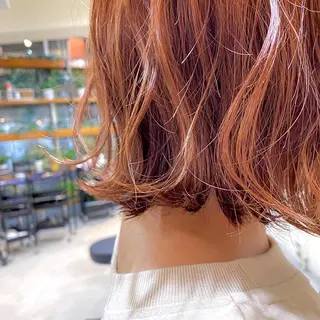 ミディアム カラー ヘアアレンジ 【ダメージレス施術】 【透明感】北村 拓也のヘアスタイル
