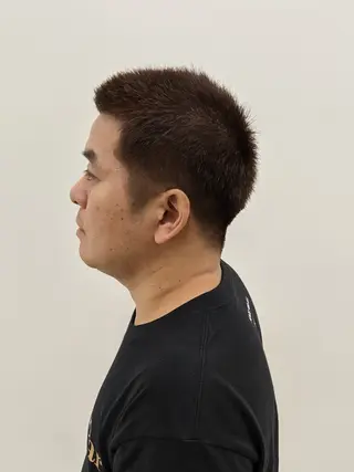 ショート メンズ 角谷 貫太郎のヘアスタイル